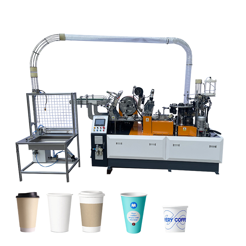 China Best Machine Paper Cup Forming Making Machinery with Lids for Coffee Ice Cream Salad Bowl Paper Bucket Machine