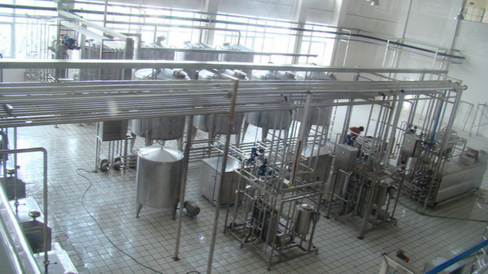 1000L Per Hour Milk Processing Line