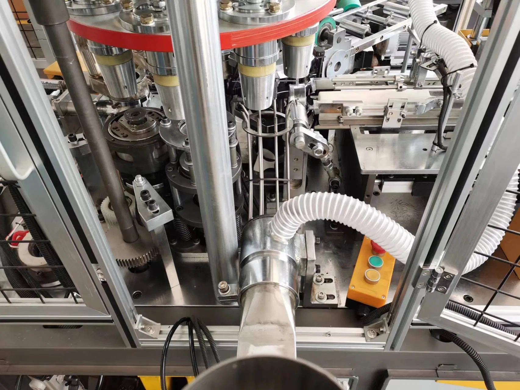 Mg-C600s 90PCS/Min Middle Speed Single Double PE Coated Hot Cold Drink Coffee Tea Water Ice Cream Disposable Paper Cup Glass Forming Making Machine