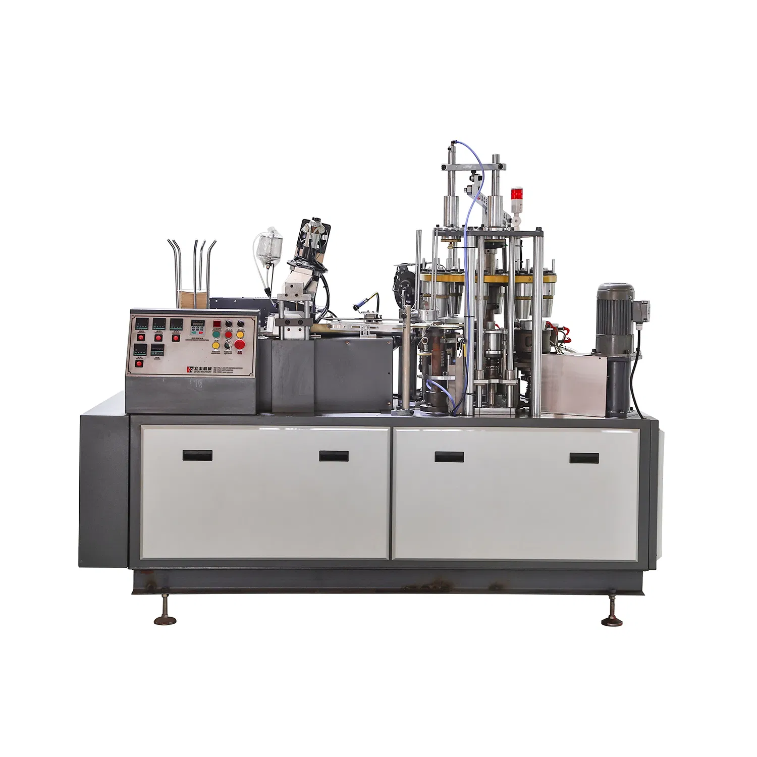 Mudium/Low Speed Coffee Ultrasonic Paper Cup Making Forming Machine