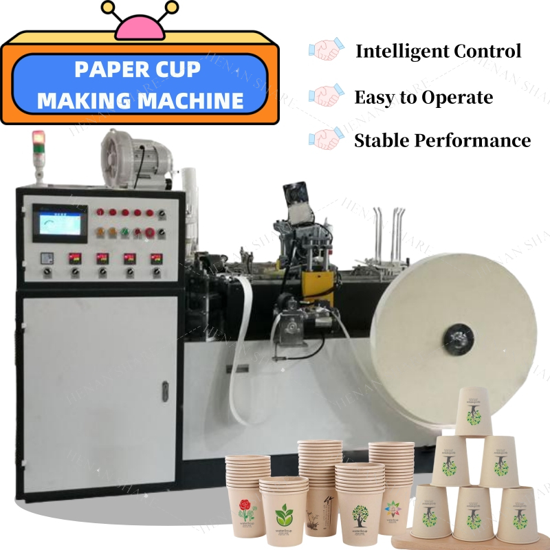 Industrial Disposable Paper Cup Making Machine Paper Bowl Forming Machines Paper Cup Making Machine Price for Small Business