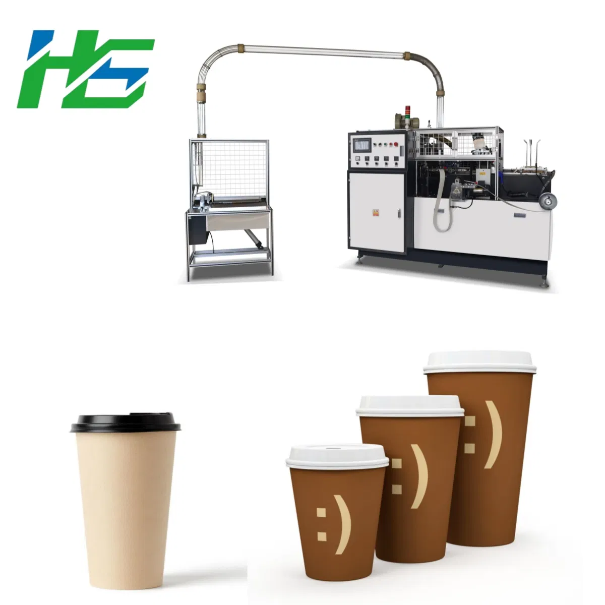 Accurate Sensitive-Detection Long-Lasting Wrapper Double Wall Paper Cup Machine