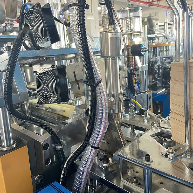 Factory Sales Ultrasonic Handle Sealing Making Automatic Price Paper Cup Forming Machine