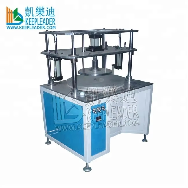 Round Paper Boxes Making Cake Box Edge Curling Machine for Cakes Cardboard Cylinder Container Lid Rim Forming Crimping Equipment