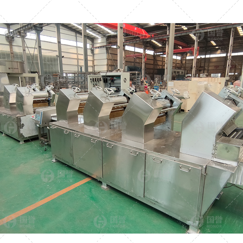 Factory Price Small Cup Instant Noodle Cutting Folding Drying Making Line Machine