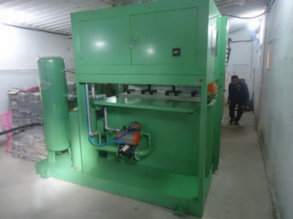 Take Away Food Container Making Machine Salad Square Meal Box Dessert Light Food Paper Bowl Paper Tray Plate Forming Machine