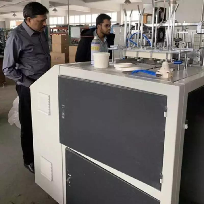 Full Automatic China Free Sample Small Enterprises Paper Bowl Cover Paper Cup Lid Making Machine