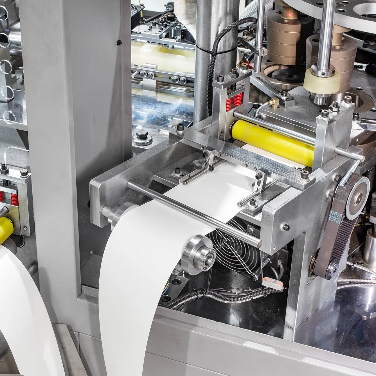 Automatic Food Grade Disposable Paper Food Round Bowl Making Machine for Salad/Fruit/Frozen Yogurt Takeaway