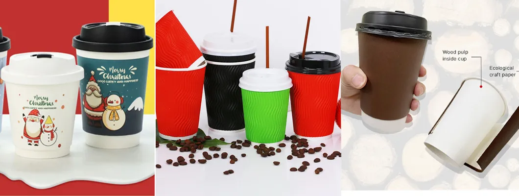 Double Wall Paper Coffee Cup Forming Machine