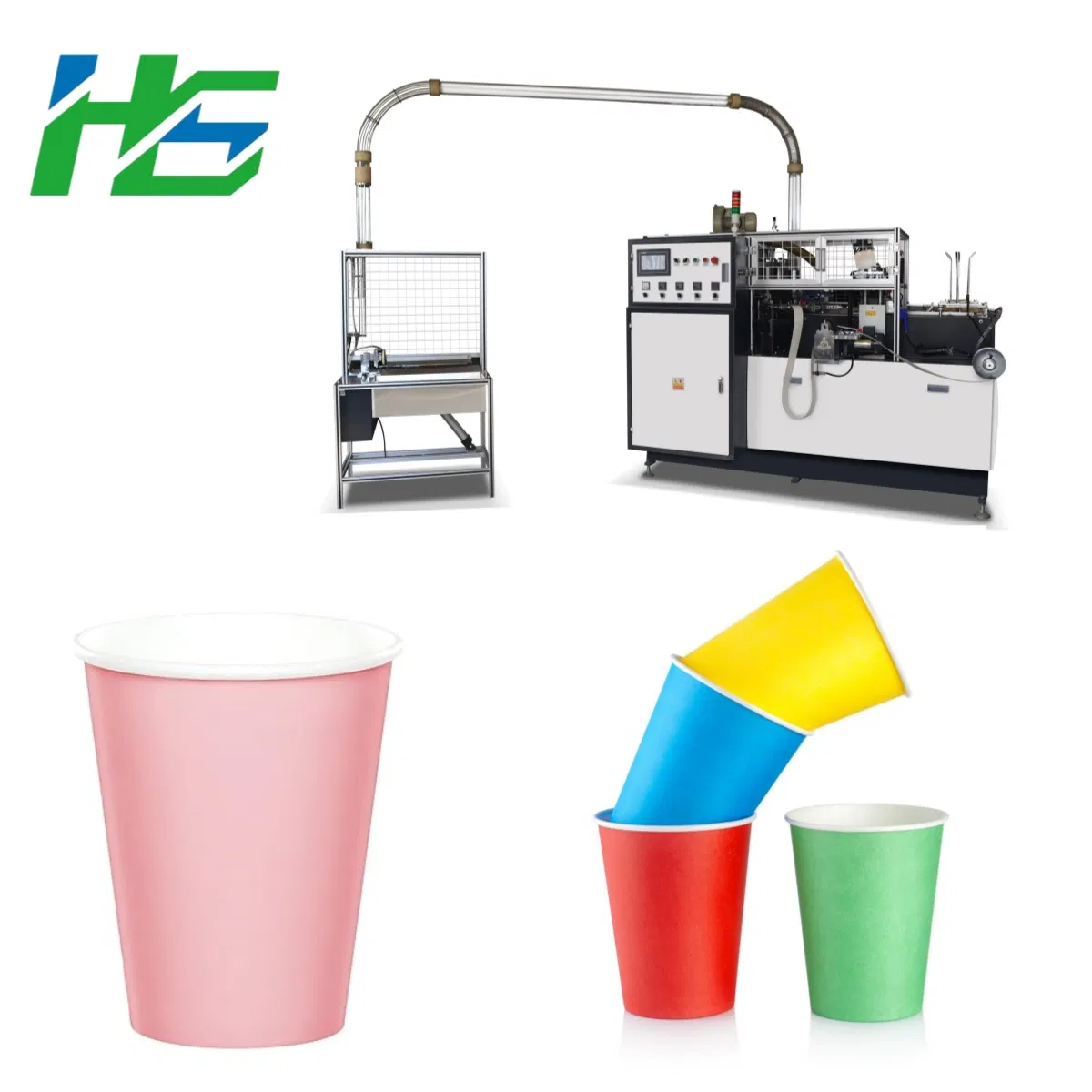 Accurate Sensitive-Detection Long-Lasting Wrapper Double Wall Paper Cup Machine