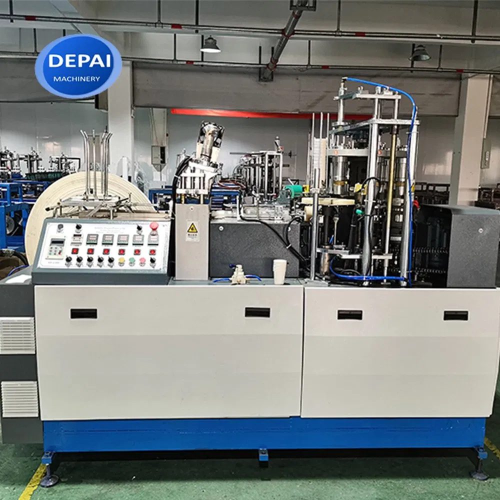 High Quality Automatic Ice Cream Cup Paper Cone Sleeve Wrapper Forming Machine