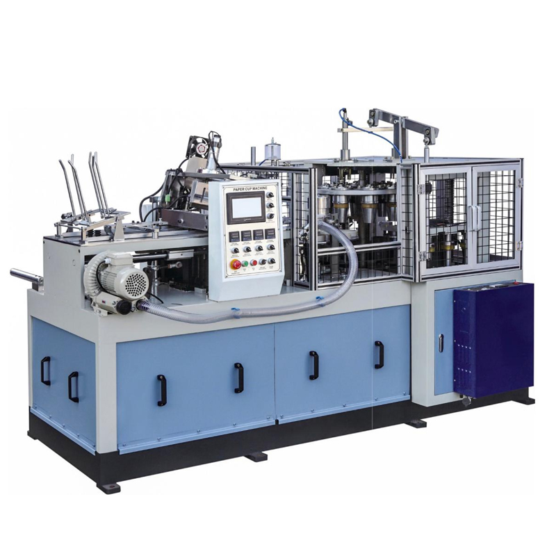 High Quality Medium Speed Fully Automatic Paper Coffee Cup Sleeve Making Machine with Low Price