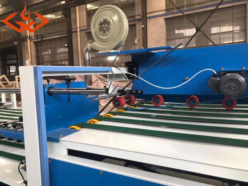 Semi Automatic Anti-Heat Hot Insulated Paper Cup Carton Sleeve Fan Folder Gluer Making Machine