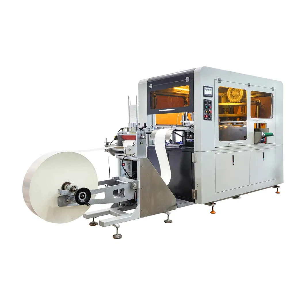 Paper Lid Forming Machine