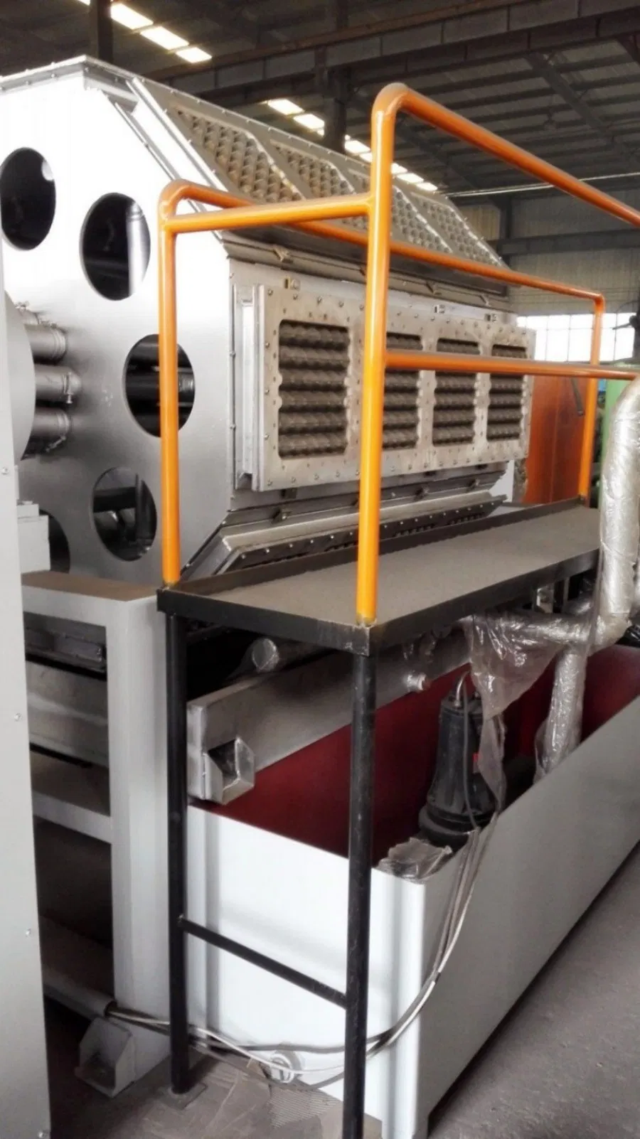 Paper Blister Lid Plate Tray Thermoforming Machine Multi Stations Fully Automatic Paper Bowl Making Machine