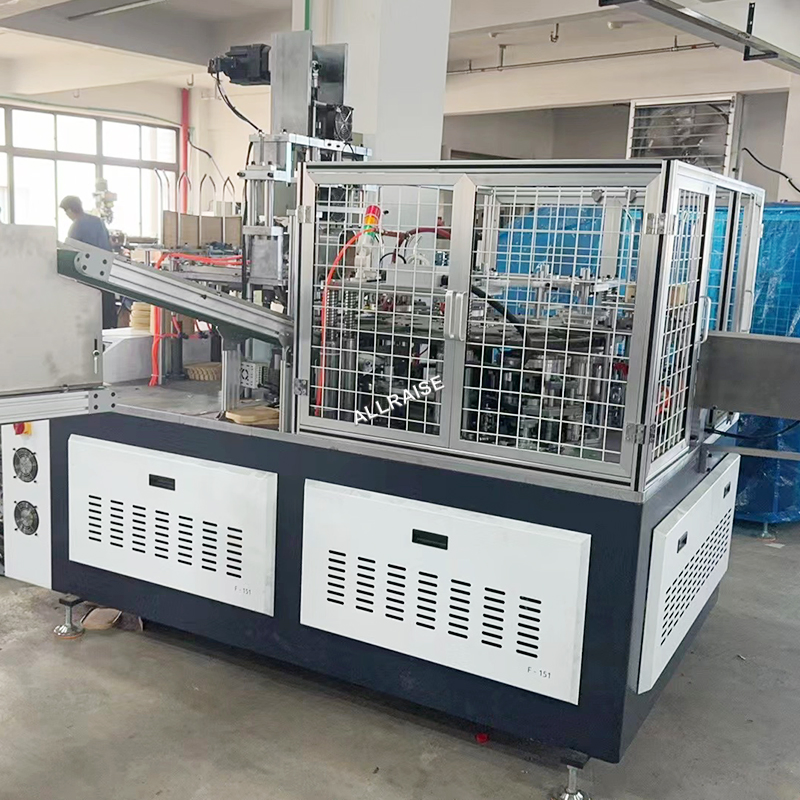 Paper Bowl Lid Machine Paper Square Cup Lid Cover Forming Making Machine