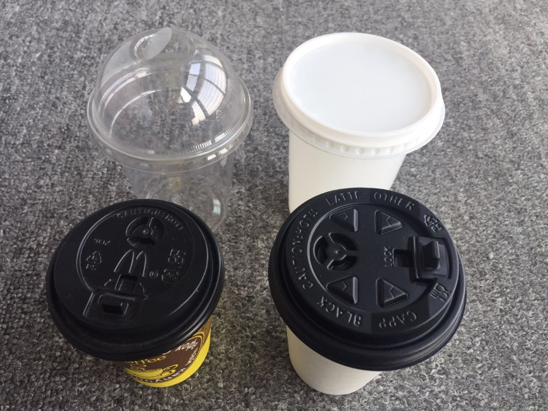 Automatic Plastic Fruits Clamshell Packages Box Tray Paper Coffee Cup Lid Cover Thermoforming Forming Making Machine