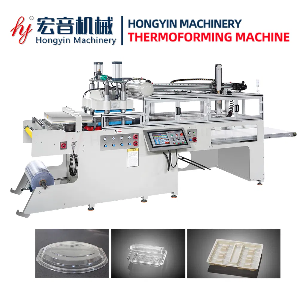 Fully Automatic Plastic Thermoforming Machine for Paper Bowl Clear Lid