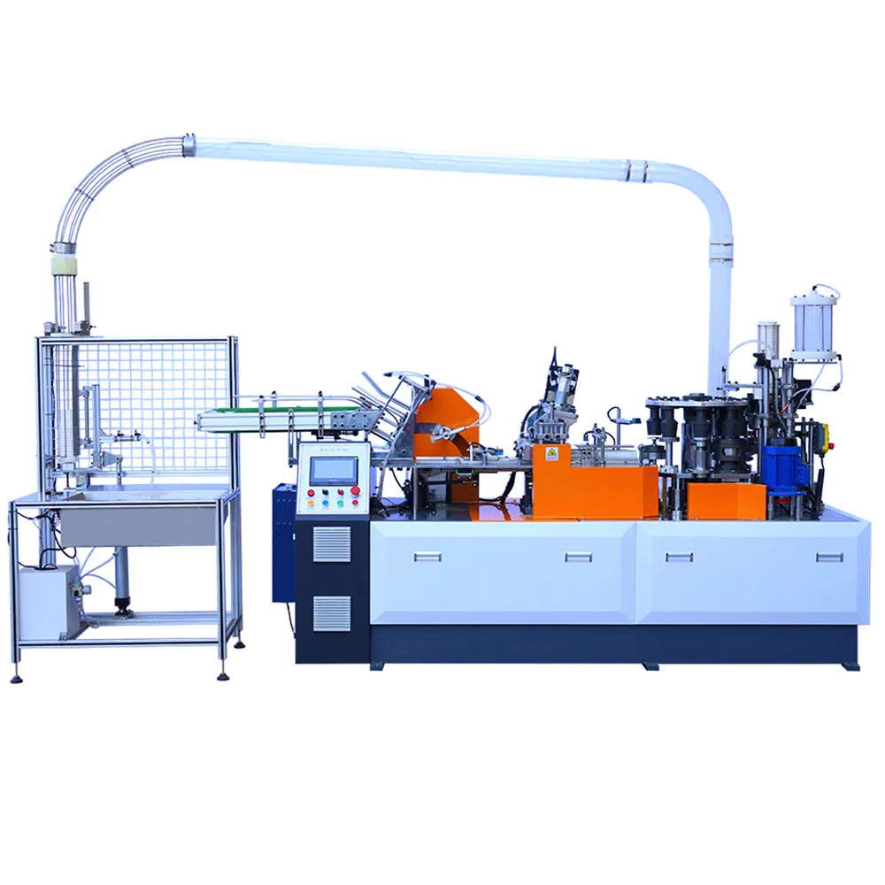 XL-Wt100 Automatic 12oz Ripple Wall Paper Cup Forming Machine