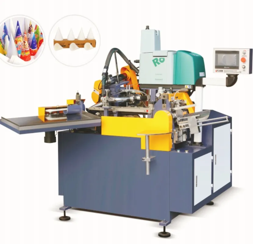 Automatic Paper Cone Sleeve Machine