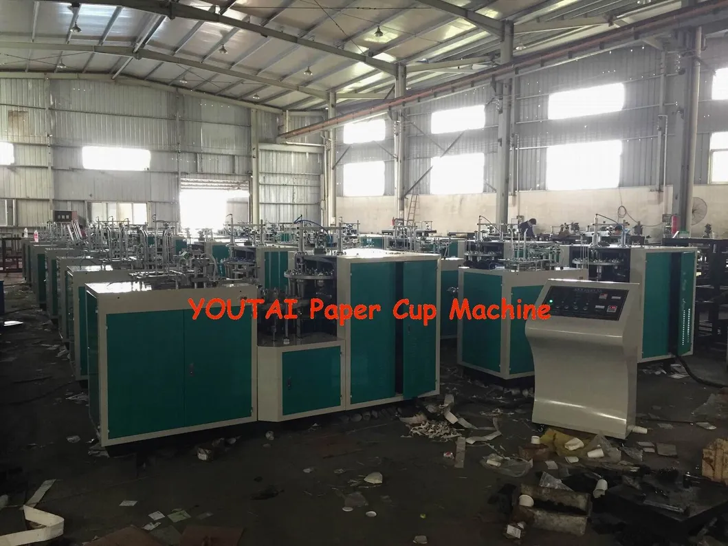 Full Automatic High Speed Gear System Open Cam Paper Cup Machine