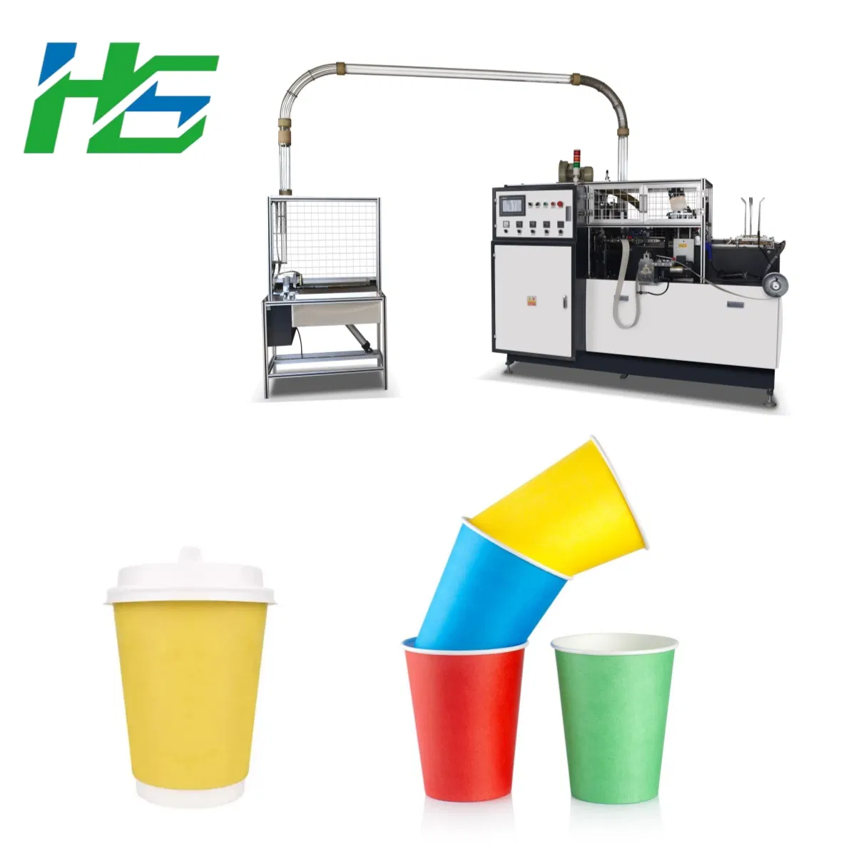 Accurate Sensitive-Detection Long-Lasting Wrapper Double Wall Paper Cup Machine