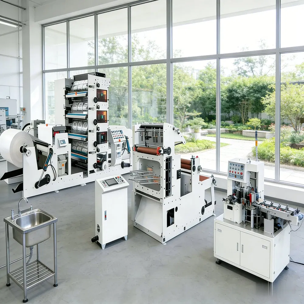 Industrial Paper Cup Production Line Double Wall Cup Making Machine Turnkey Solution China Supplier