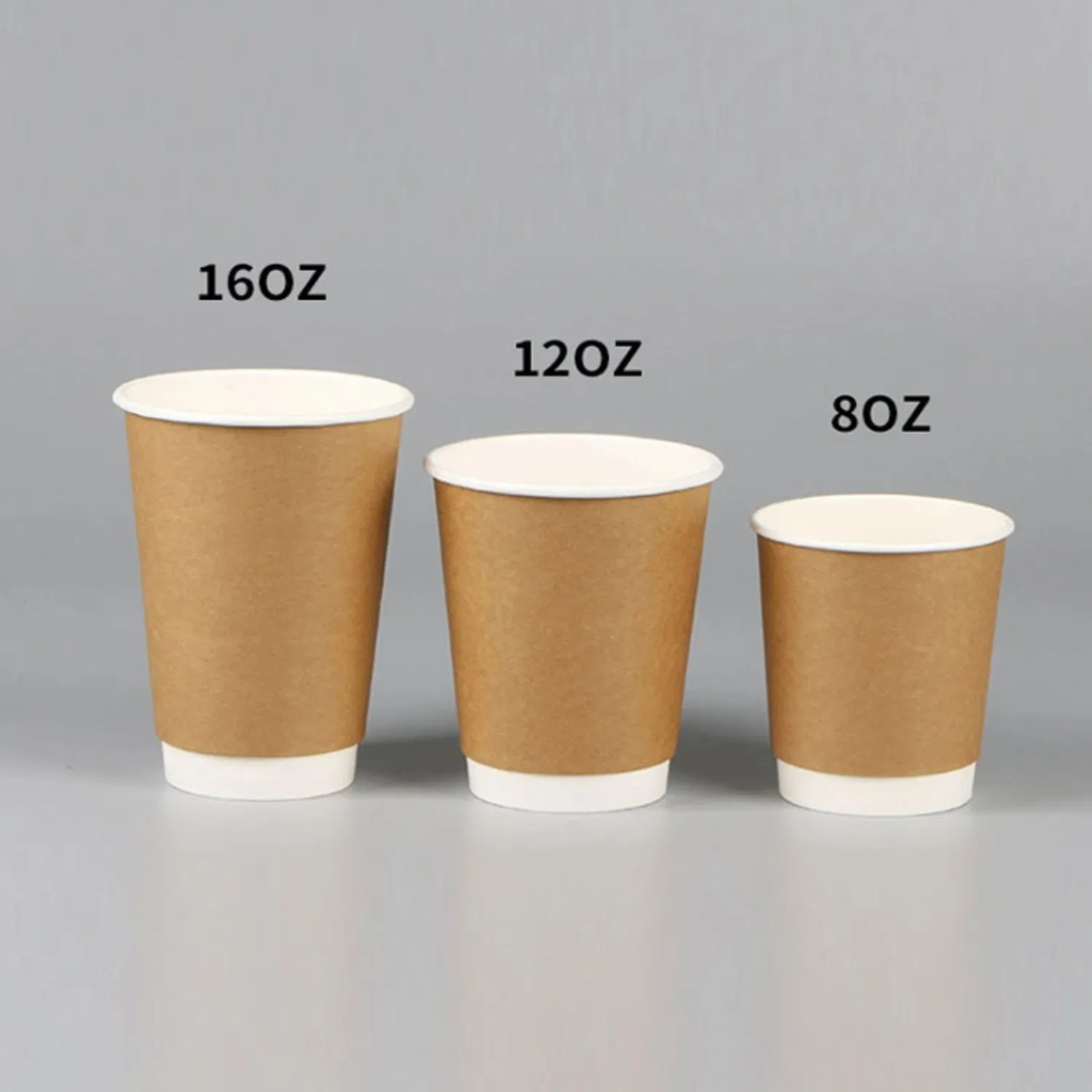 Golden Cup Custom Disposable Single/Double/Ripple Wall Hot Drinking Kraft Paper Coffee Cups Making Machine