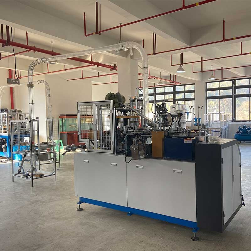 Factory Sales Ultrasonic Handle Sealing Making Automatic Price Paper Cup Forming Machine