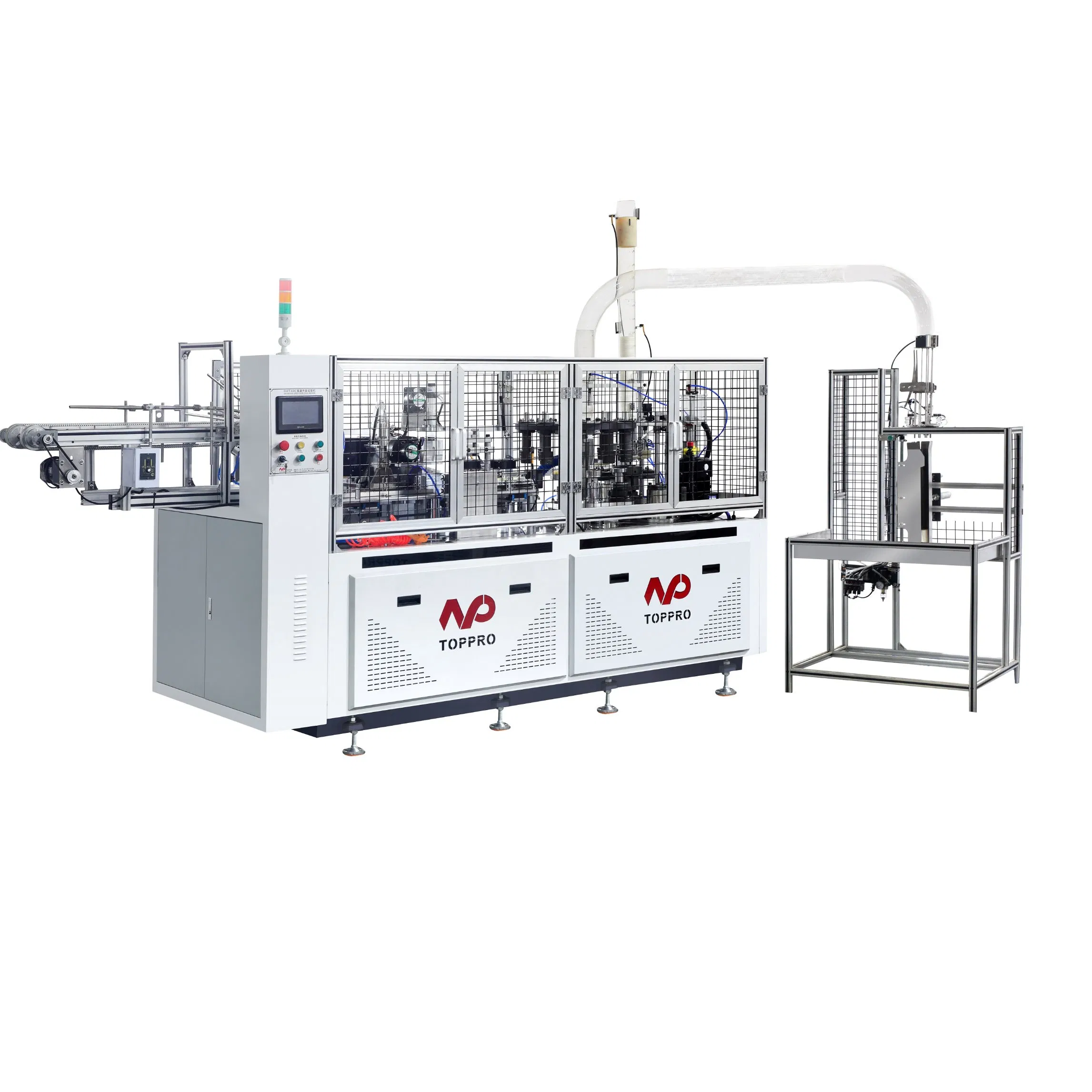 High Speed Automatic Double Layer Paper Cup Machine with Glue