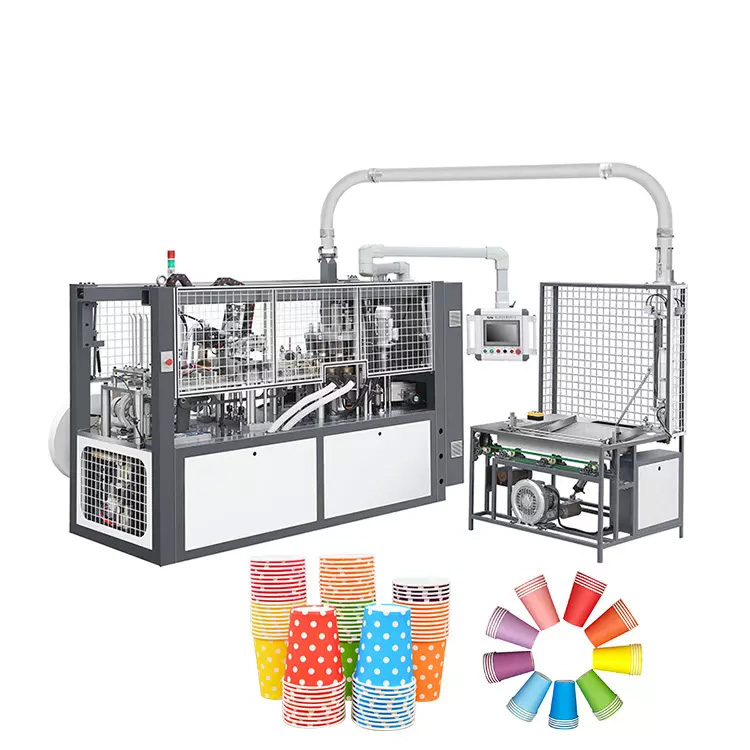 150PCS High Speed Automatic Disposable Single Double Wall Coffee Ice Cream Paper Bowl Paper Cup Forming Making Machine for Hot Cold Drink Cup