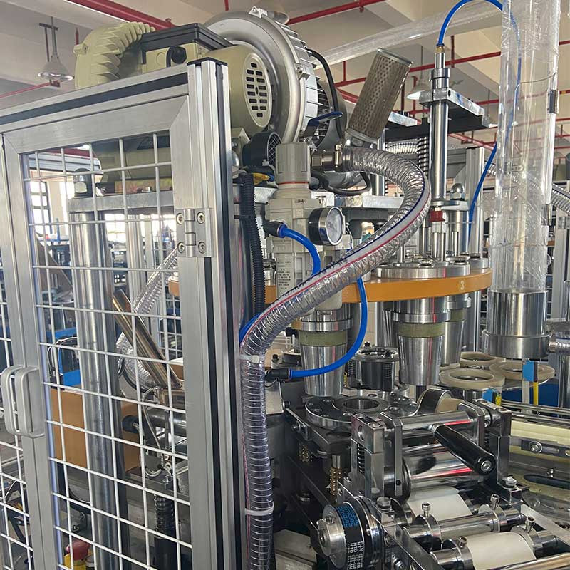 Factory Sales Ultrasonic Handle Sealing Making Automatic Price Paper Cup Forming Machine