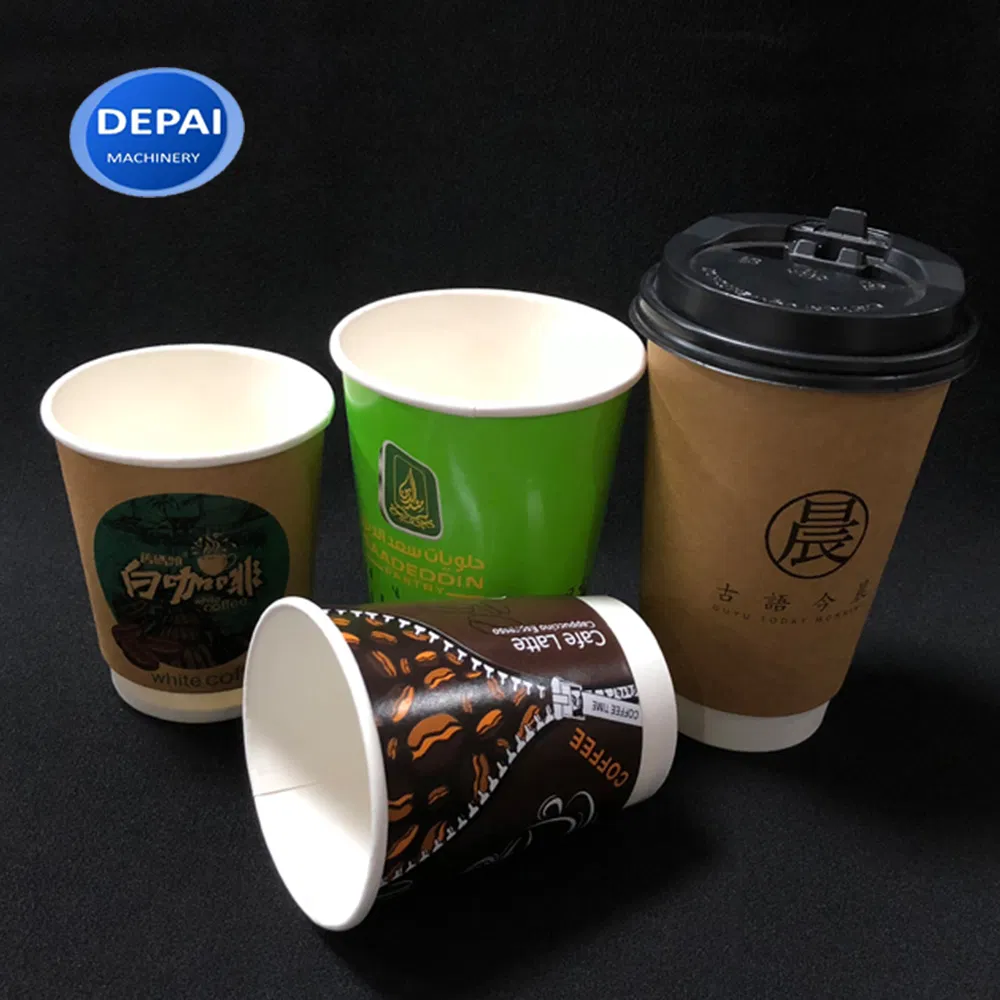 High Quality Automatic Ice Cream Cup Paper Cone Sleeve Wrapper Forming Machine
