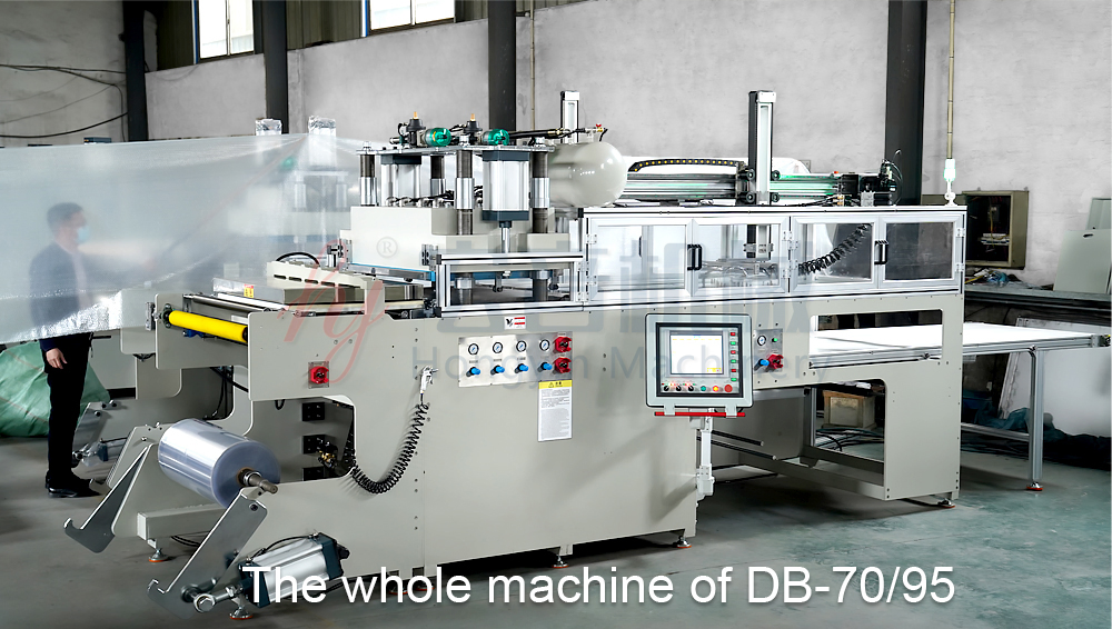 700*950 Plastic Thermoforming Machine for Paper Bowl Plastic Lids Clamshell Box Packaging Making Machine