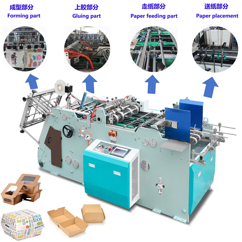 Paper Box Making Machine
