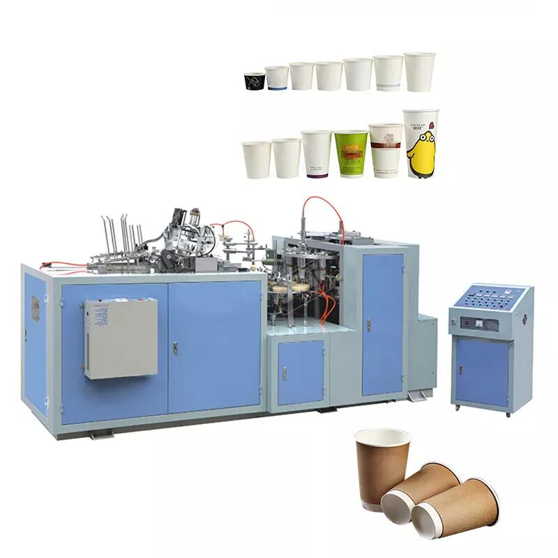 Hot Drink Coffee Paper Cup Sleeve Production Manufacturing Machine with Print