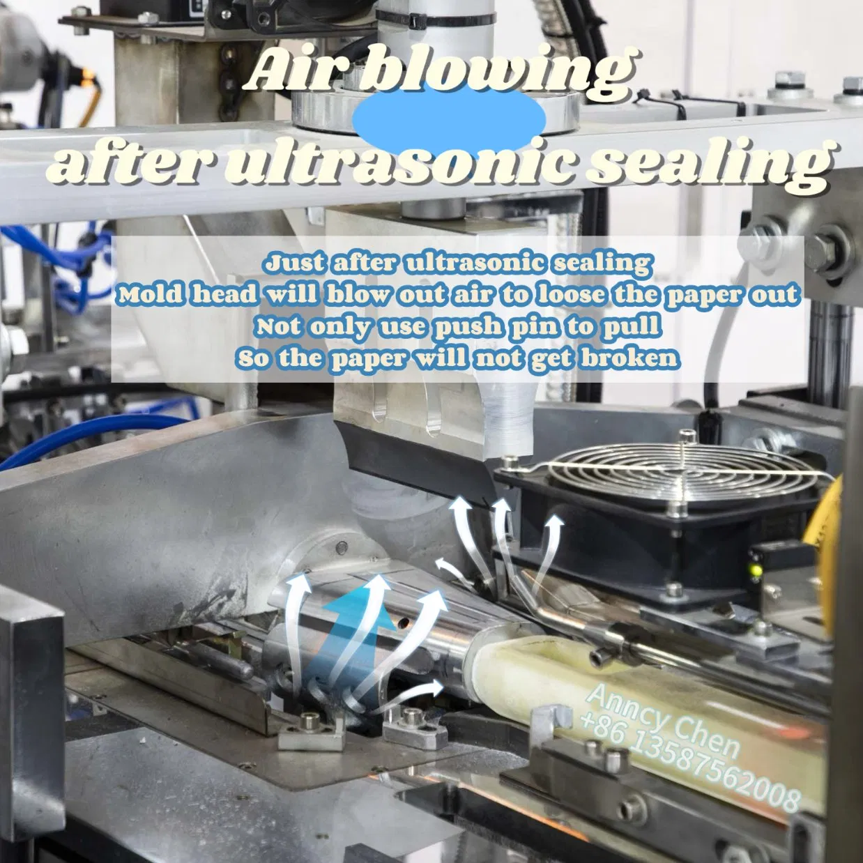 Toppro- 150 Cups/Min Paper Cup Forming Machine Gzb-600 Ultrasonic