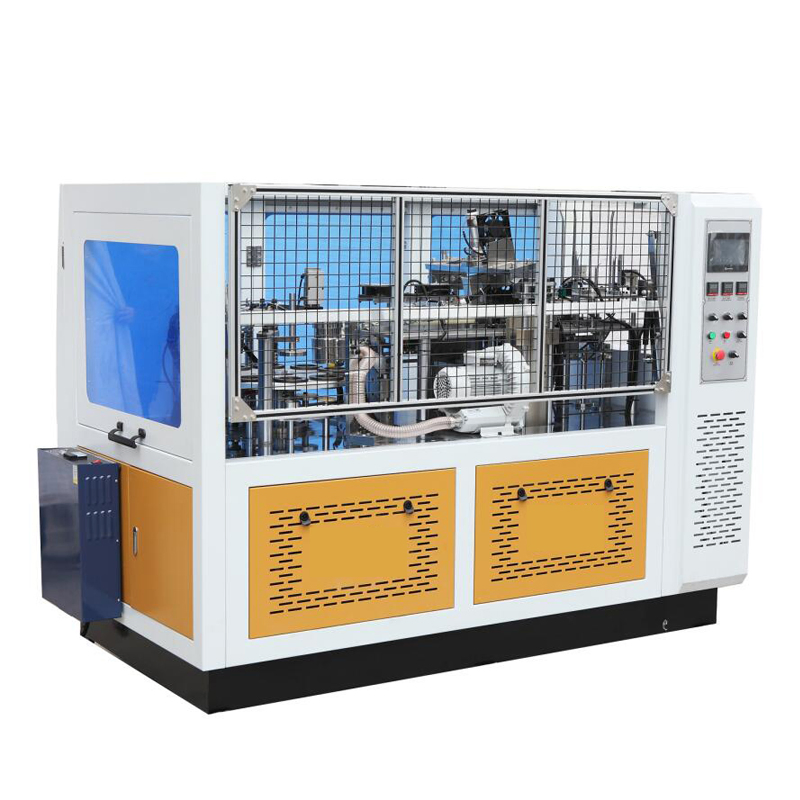 High Quality Medium Speed Fully Automatic Paper Coffee Cup Sleeve Making Machine with Low Price