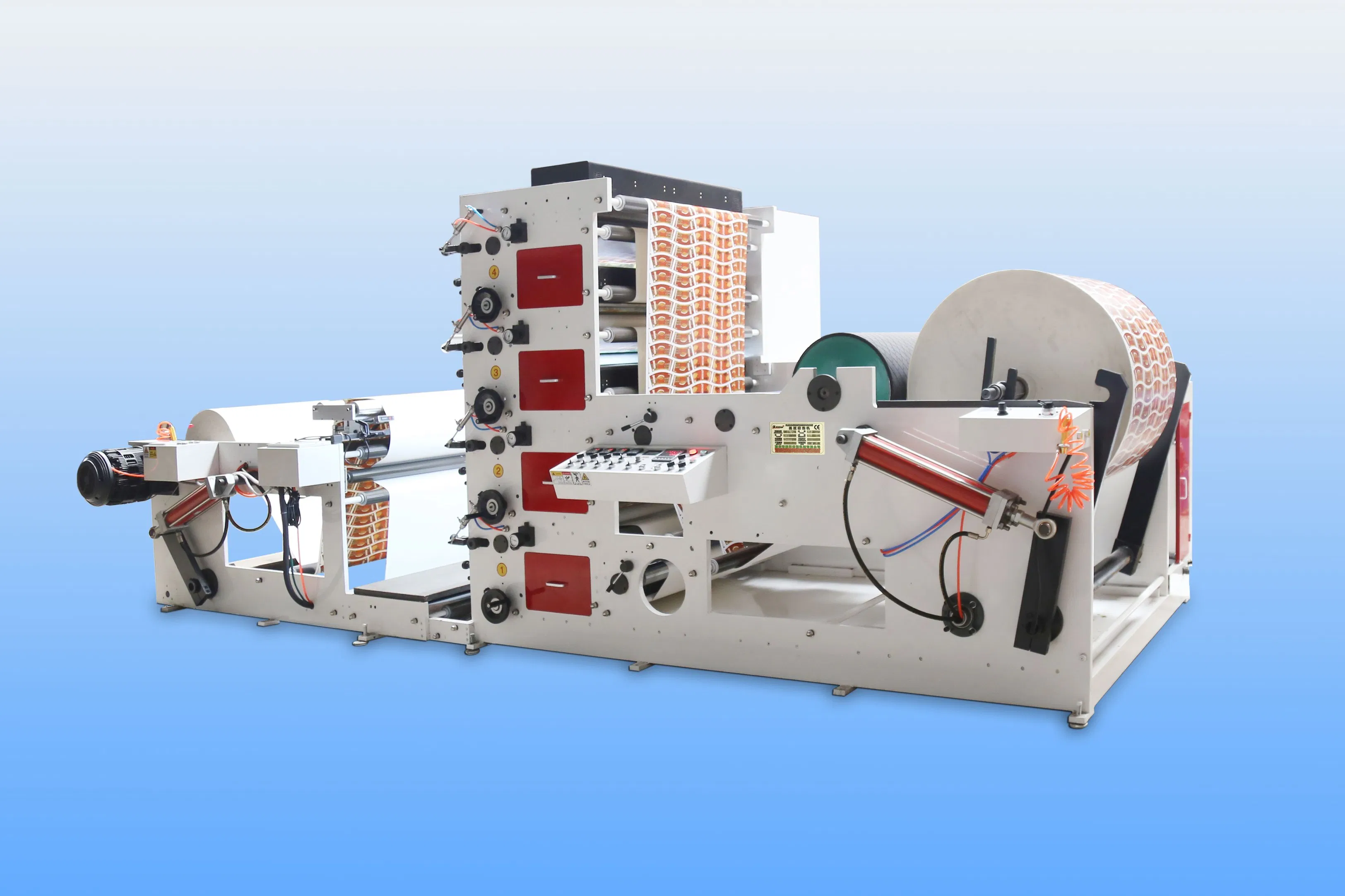 Small Business Capacity Paper Cup Direct Too Mylar Bag Width Flexo Printer Printing Machine