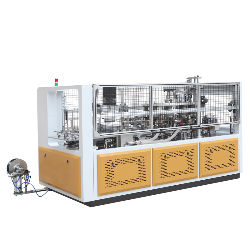 High Quality Medium Speed Fully Automatic Paper Coffee Cup Sleeve Making Machine with Low Price