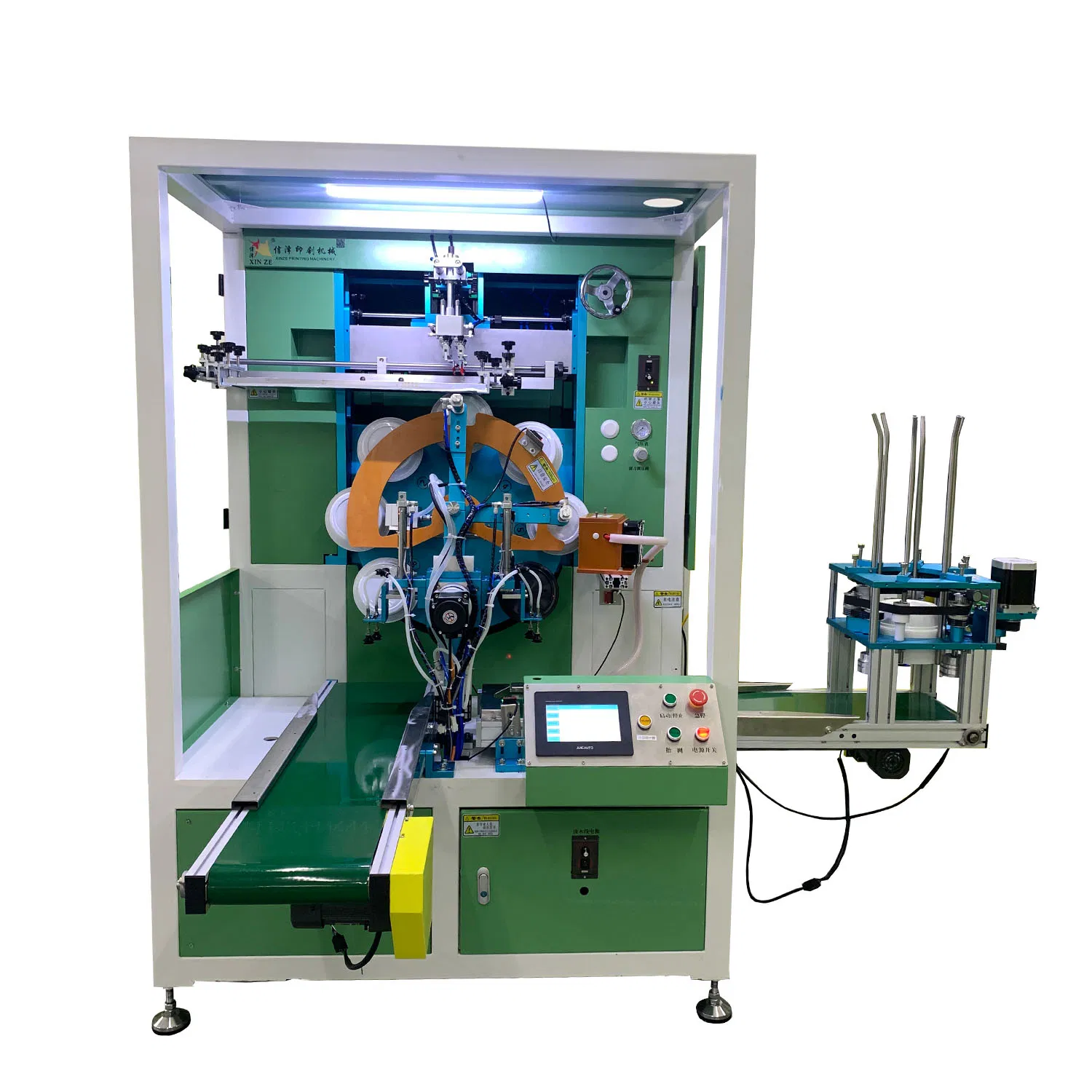 Intelligent Control Bowl Screen Printing Machine for Paper Disposable Bowl Plastic Cup