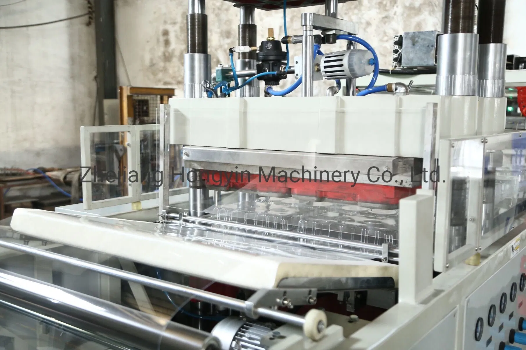 Fully Automatic Plastic Thermoforming Machine for Paper Bowl Clear Lid