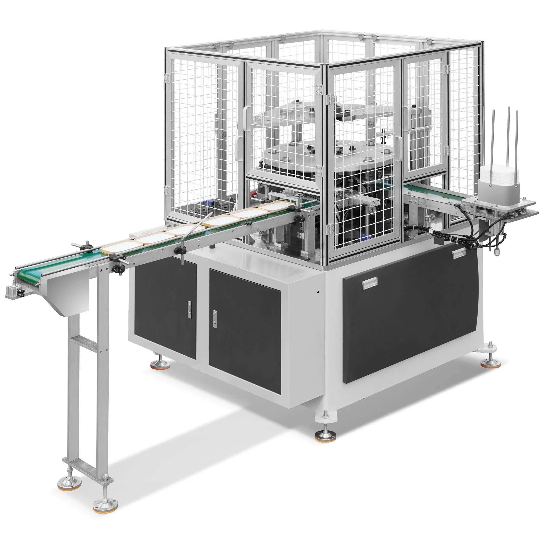 Square Paper Bowl Forming Machine for Paper Cup Lid Single Paper and Double Paper