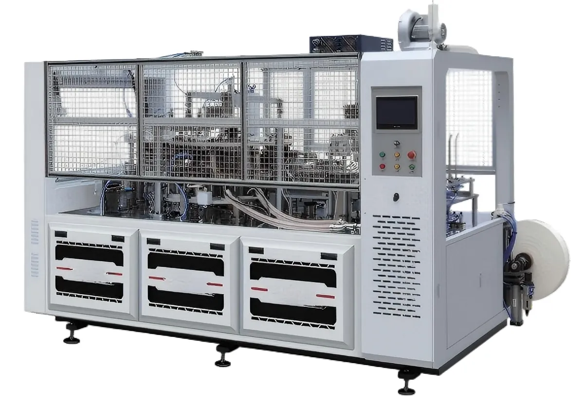 Square Salad Paper Food Takeaway Bowls Forming Machine