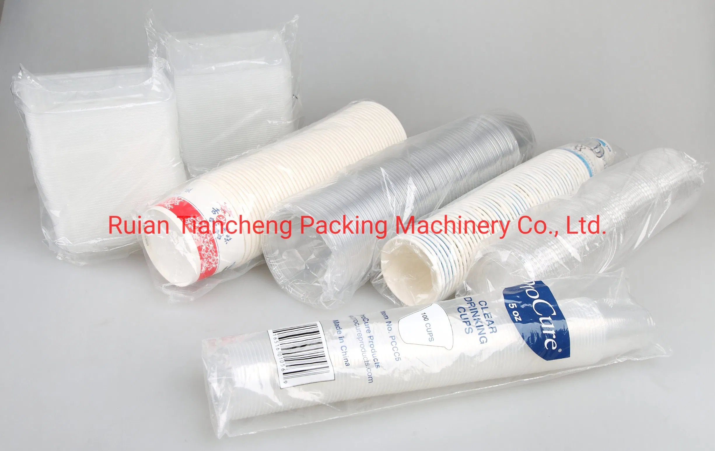 Full-Automatic High Speed Disposable Paper Plastic Cup Packing Thermal Forming Bowl Lid Cover Plate Tray Food Container Packing Making Forming Machine