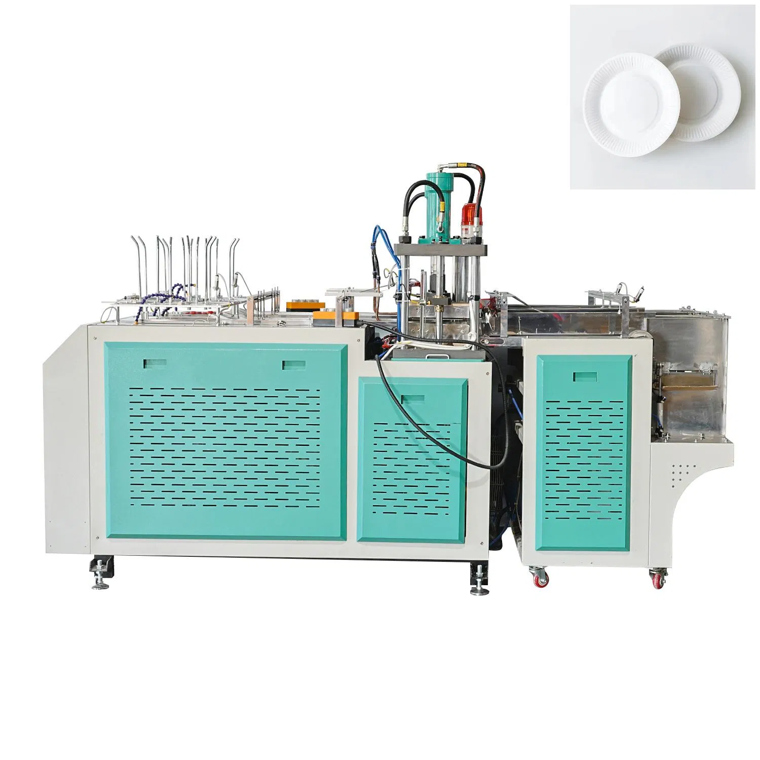 Paper Tray Package Container Making Machine Paper Plate Thermoforming Forming Machine