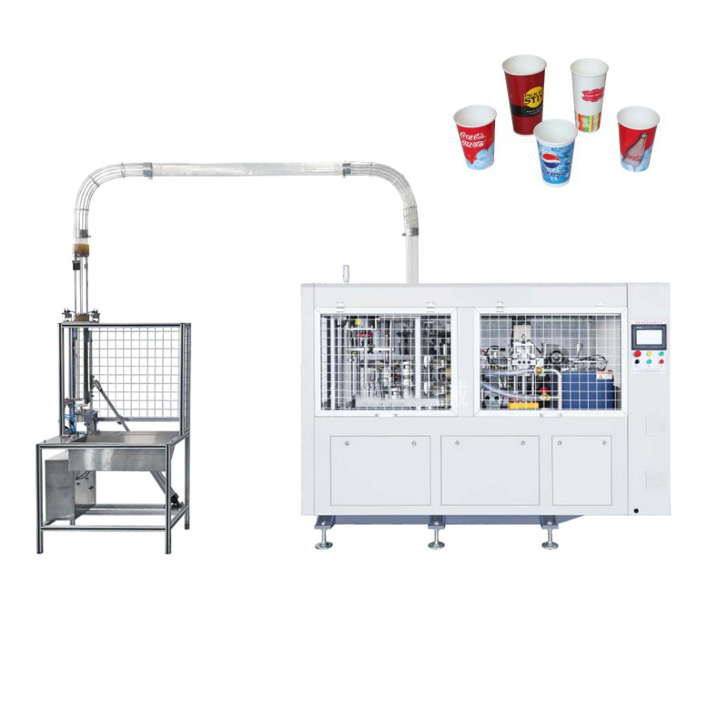 High Quality Full Automatic Paper Cup Forming Machine Ice Cream Bowl Tea Coffee Cup Making Machine Disposable Paper Cup Machine