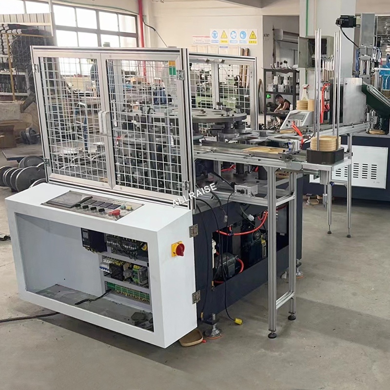 Paper Bowl Lid Machine Paper Square Cup Lid Cover Forming Making Machine