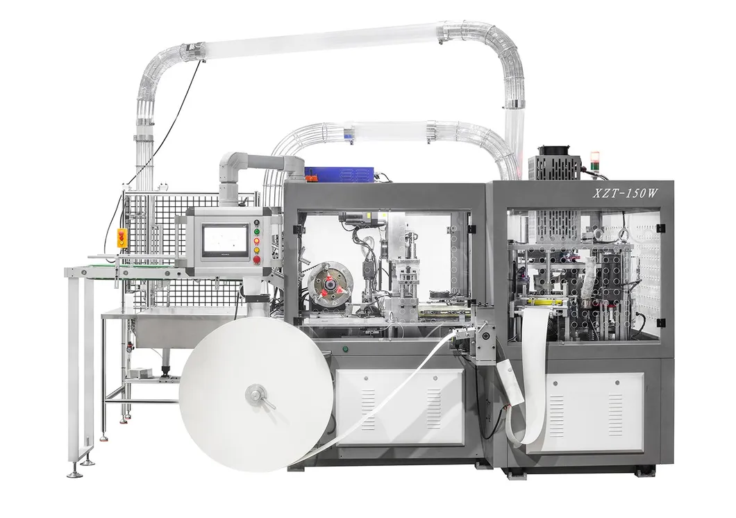 High-speed paper bowl making machine