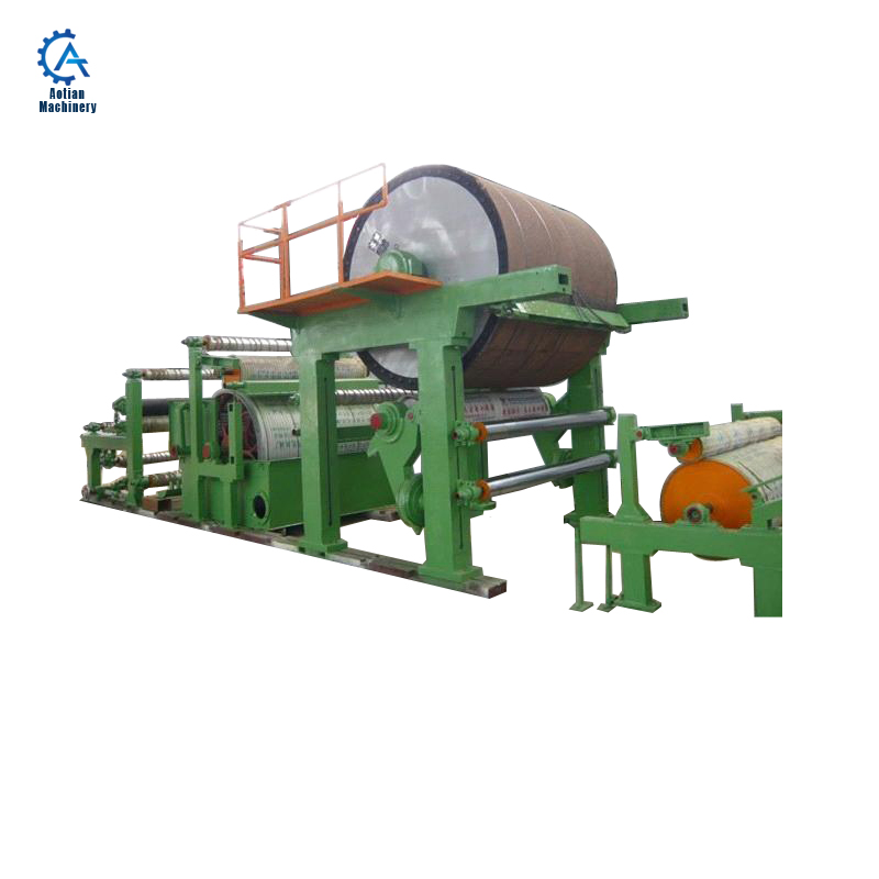 Waste Cardboard and Books Pulp Toilet Paper Making Machine Line